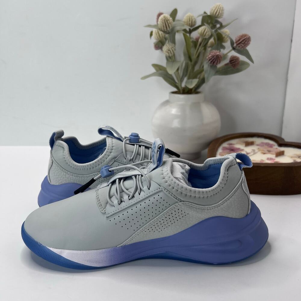 Clove Gray Matter Classic Comfort Sneaker Nursing Shoes Women 7.5 Tried On - Picture 7 of 9